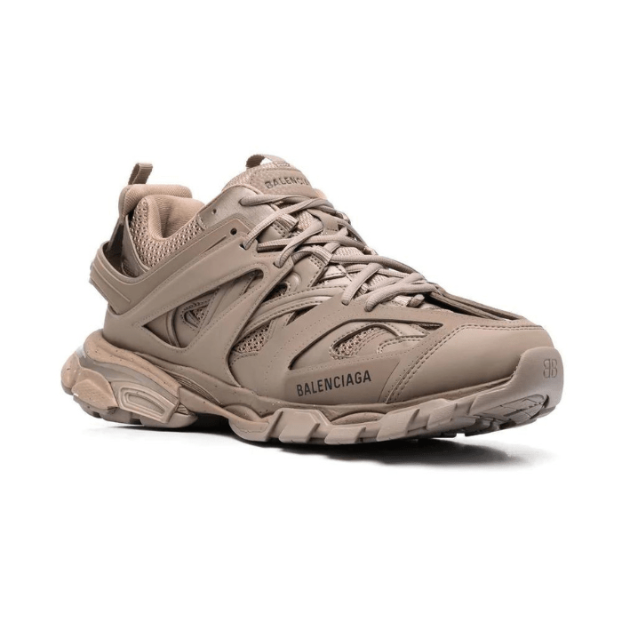 Track lace-up sneakers