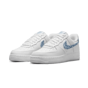 07 ESSENTIAL WHITE WORN BLUE PAISLEY