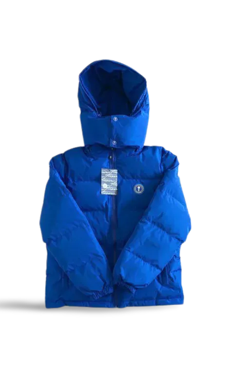 TRPSTR BLUE IRONGATE JACKET DETACHABLE HOODIE
