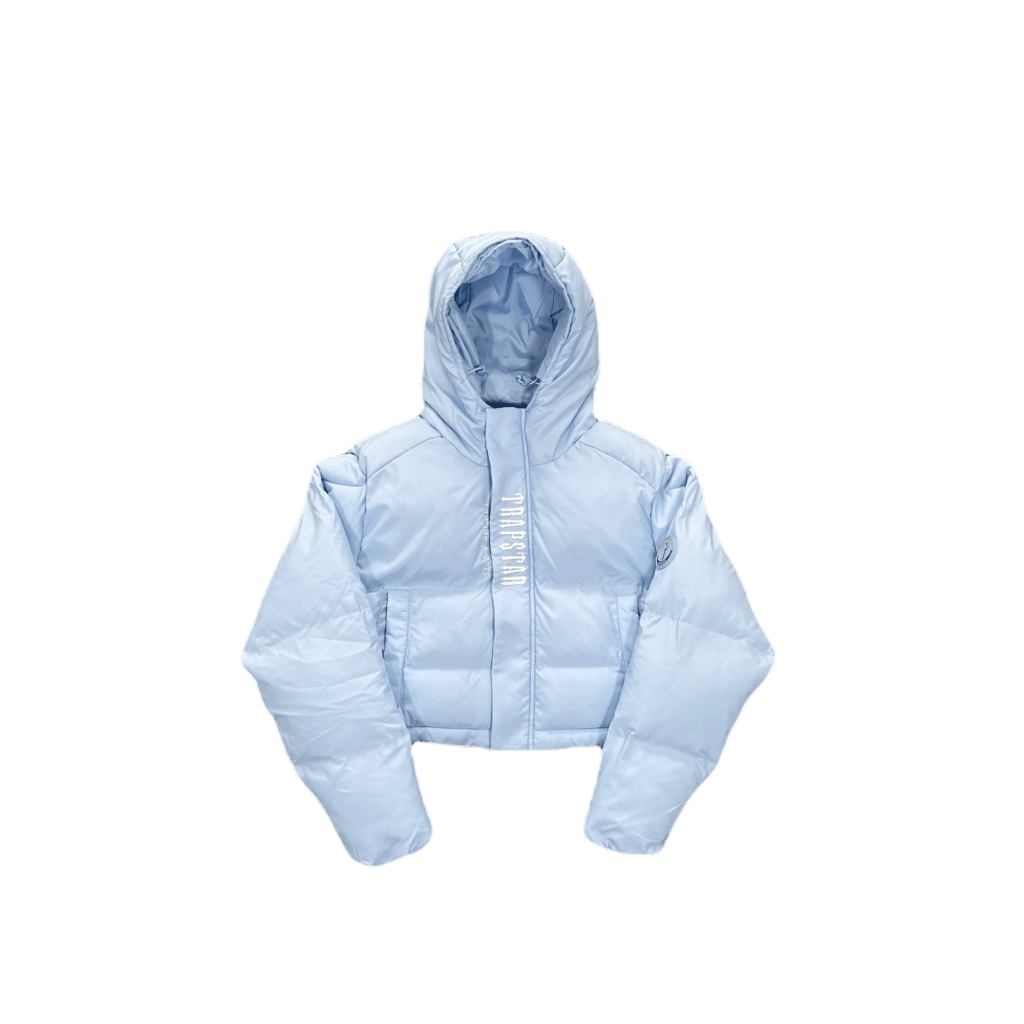 TRPSTAR WOMEN’S DECODEED HOODED PUFFER 2.0 JACKET- ICE BLUE