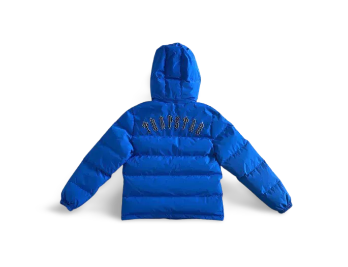 TRPSTR BLUE IRONGATE JACKET DETACHABLE HOODIE