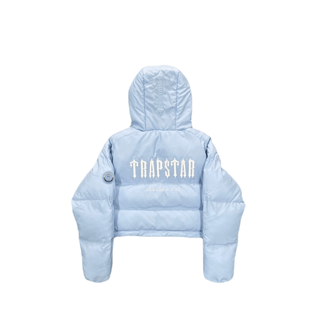 TRPSTAR WOMEN’S DECODEED HOODED PUFFER 2.0 JACKET- ICE BLUE